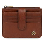 Porte - cartes ondine marron agnes en cuir Porte - cartes ondine marron agnes en cuir