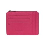 Porte - cartes stop rfid cuir confort fuchsia yas