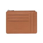Porte - cartes stop rfid cuir confort tan pia tangerine