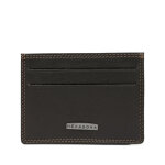 Porte - cartes stop rfid cuir sensation marron foncé paco Porte - cartes stop rfid cuir sensation marron foncé paco