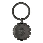 Porte cl homme - chrono bike noir en cuir