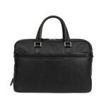 Porte - documents 17'' & a4 cuir felin noir Porte - documents 17'' & a4 cuir felin noir