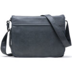 Porte document destroy - cuir de vachette souple noir