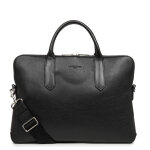 Porte documents zippé noir milano homme en cuir Porte documents zippé noir milano homme en cuir