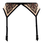 Porte - jarretelles beige