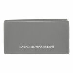 Porte - monnaie - bi - fold wallet gris en cuir