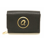 Porte monnaies / cartes cuir grain� chocolat