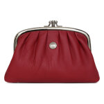 Porte - monnaie cuir coconuts carmin ella