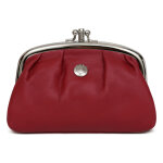 Porte - monnaie cuir coconuts carmin liz