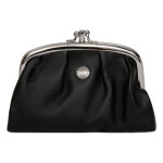 Porte - monnaie cuir coconuts noir ella