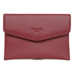 Porte - papiers cuir soft rouge sal