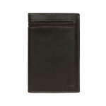Portefeuille europen cuir felin marron xavi