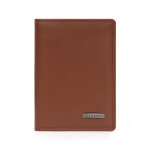 Portefeuille europen stop rfid cuir sensation cognac drew