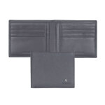 Portefeuille homme cuir gris - chrono bike