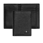 Portefeuille homme horizontal cuir noir - chrono bike