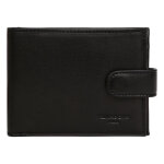 Portefeuille italien cuir soft noir opal