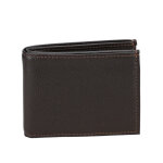 Portefeuille italien en cuir vritable chtaigne