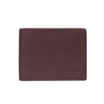 Portefeuille italien stop rfid cuir confort chocolat ines
