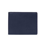 Portefeuille italien stop rfid cuir confort marine maud