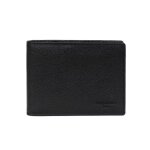 Portefeuille italien stop rfid cuir confort noir mia