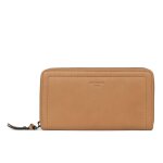 Portefeuille long stop rfid cuir sauvageh amande Portefeuille long stop rfid cuir sauvageh amande