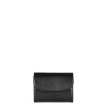 Portefeuille noir paris pm en cuir