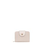 Portefeuille stop rfid abi gris clair / dor noir rose