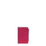 Portefeuille stop rfid confort fuchsia en cuir bea