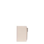 Portefeuille stop rfid confort ivoire en cuir cara noir