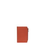 Portefeuille stop rfid confort orange en cuir blair