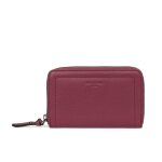 Portefeuille stop rfid cuir sauvageh bordeaux lucy