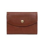 Portefeuille stop rfid jeanne marron en cuir mae