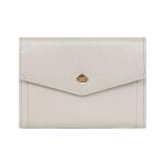 Portefeuille stop rfid luna argent en cuir june