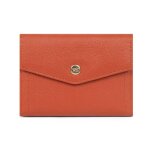 Portefeuille stop rfid luna orange en cuir pax