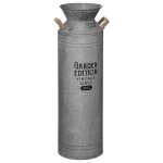 Pot à lait décoration zinc d 18 h 62 Pot à lait décoration zinc d 18 h 62