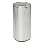 Poubelle 50l inox push