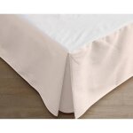 Protection literie housse c. sommier ecru en coton