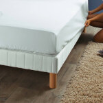 Protge - matelas impermable forme drap - housse selenia en jersey extensible avec film pu - blanc