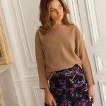 Pull col mlange cachemire barnab