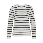 Pull col rond blanc en coton ione Pull col rond blanc en coton ione
