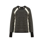 Pull col roulé torsadé noir Pull col roulé torsadé noir