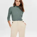 Pull col v geenas - vert sofia