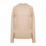 Pull femme beige en viscose