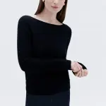 Pull femme bleu marine en cachemire