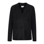 Pull femme noir uni ihkamara