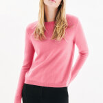 Pull femme rose en cachemire Pull femme rose en cachemire