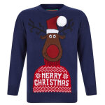 Pull garçon noel reindeer bleu marine Pull garçon noel reindeer bleu marine