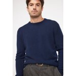 Pull homme col rond zach en cachemire bleu marine