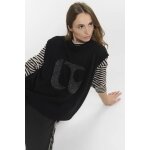 Pull janice noir gaia en laine Pull janice noir gaia en laine