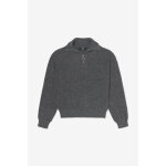 Pull fille, kriting gris